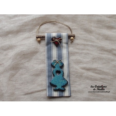 Tableau de porte alsacienne en céramique Tableau de porte alsacienne en céramique