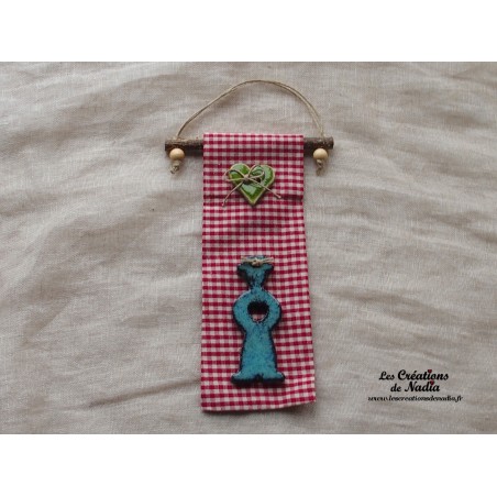 Tableau de porte Alsacien en céramique Tableau de porte Alsacien en céramique