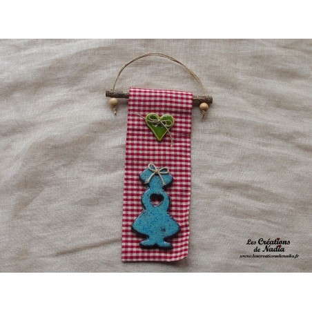 Tableau de porte alsacienne en céramique Tableau de porte alsacienne en céramique