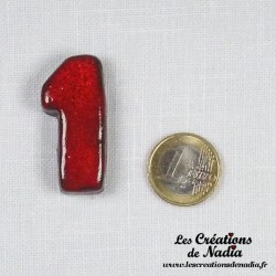 Chiffre 1 en céramique