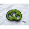 Magnet bretzel couleur vert reinette