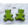 Magnet ourson couleur vert reinette