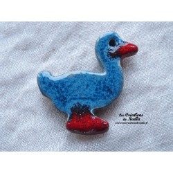 Magnet canard couleur bleu