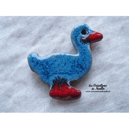 Magnet canard couleur bleu