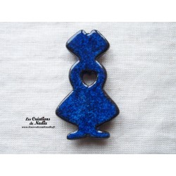 Magnet alsacienne couleur bleu nuit