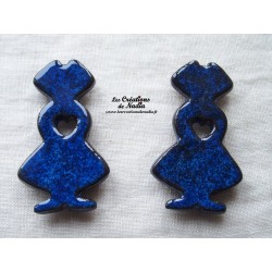 Magnet alsacienne couleur bleu nuit