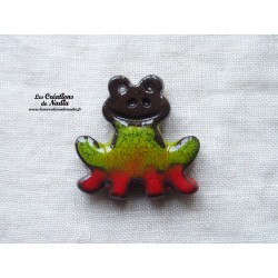 Magnet grenouille couleur vert reinette