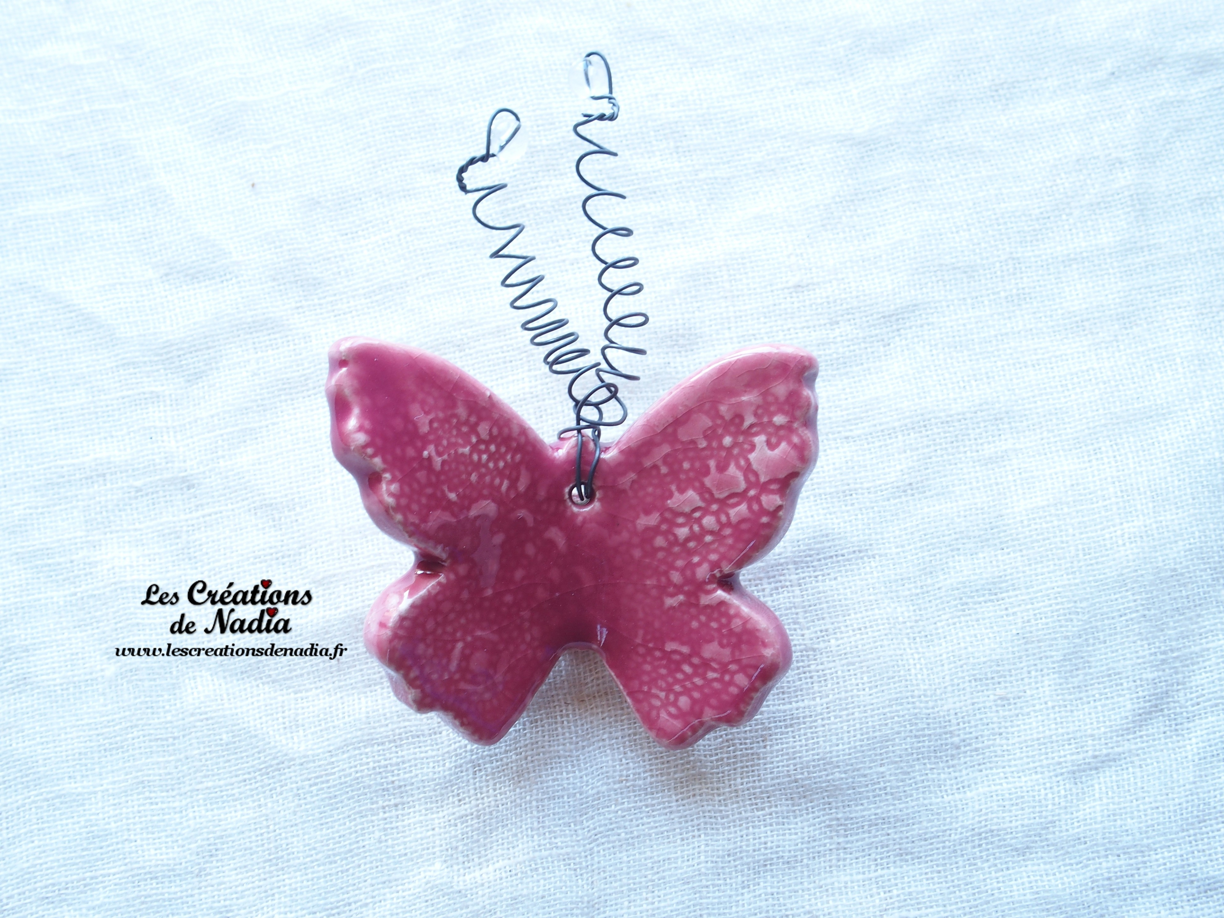 Papillon En Faience Emaillee Pour Vos Jardins Fabrique En Alsace