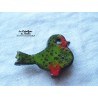 Magnet oiseau couleur vert reinette