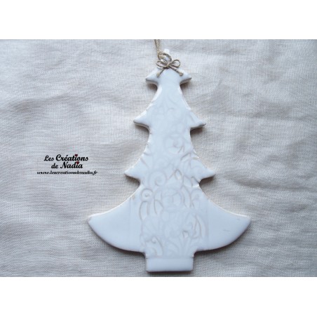 Sapin blanc en céramique Sapin blanc en céramique