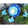Fleur en céramique à planter dans vos jardins