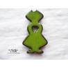 Magnet alsacienne couleur vert reinette