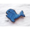 Magnet baleine couleur bleu