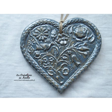 Coeur Springerlé bleu gauloise