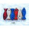 Lot de 6  sardines en céramique porte couteau