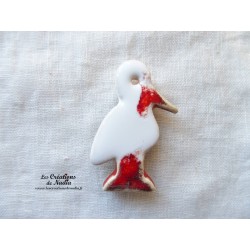 Magnet cigogneau couleur blanc