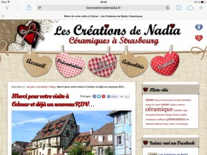 Les Créations de Nadia sur iPad