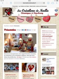 Les Créations de Nadia sur iPad