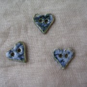 boutons coeurs