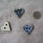 boutons coeurs