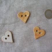boutons coeurs