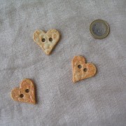 boutons coeurs