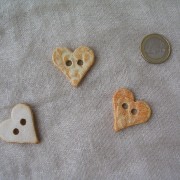 boutons coeurs