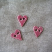 boutons coeurs