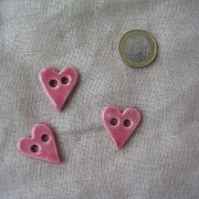 boutons coeurs