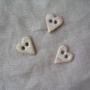 boutons coeurs
