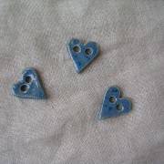 boutons coeurs