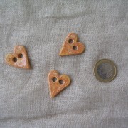 boutons coeurs