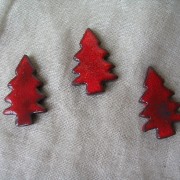 boutons sapin