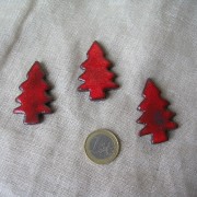 boutons sapin