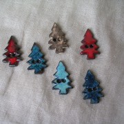 boutons sapin
