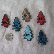 boutons sapin