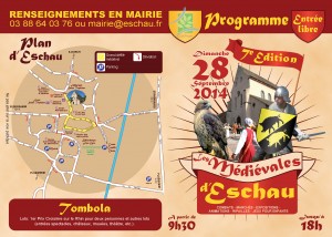 Programme Médiévales recto