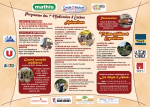 Programme Médiévales verso