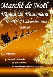 marché_noel- hôpital de hautepierre 2014