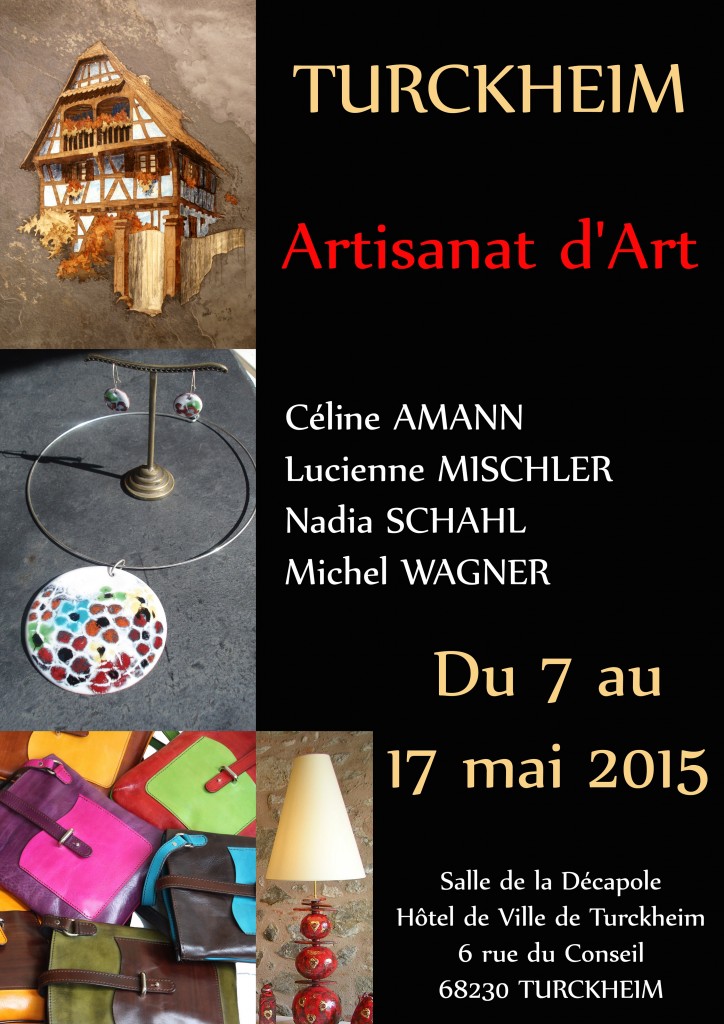 affiche expo turckheim mai 2015
