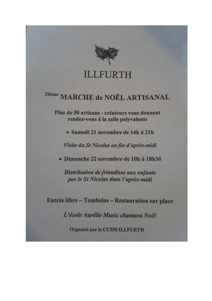 Marché de Noël Illfurth