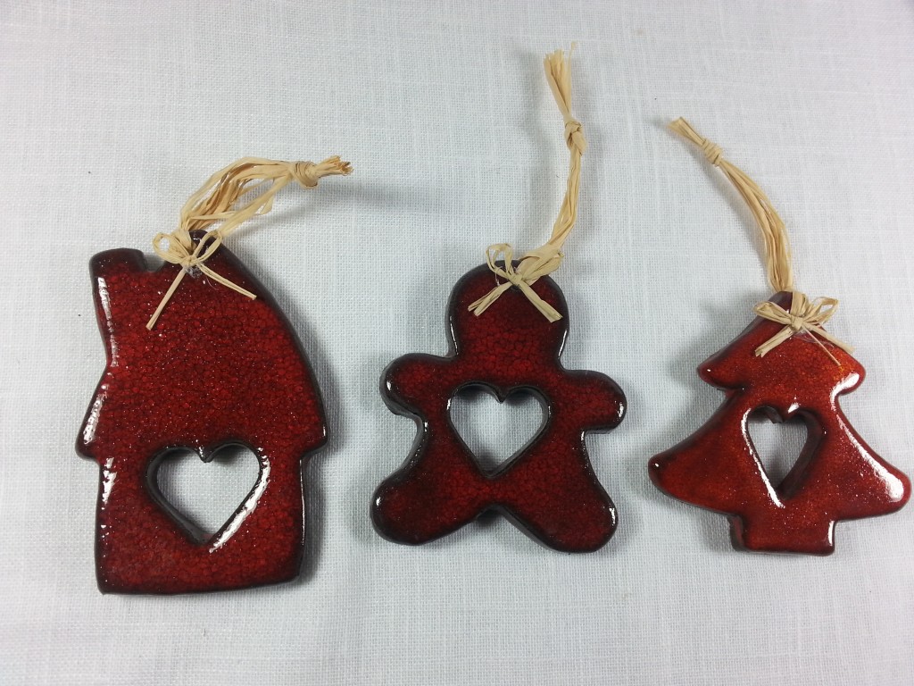 sujets de noel en céramique