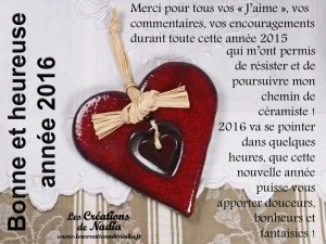 Bonne et heureuse année 2016