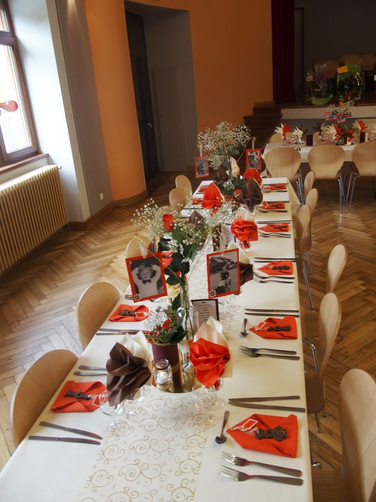 décoration de table