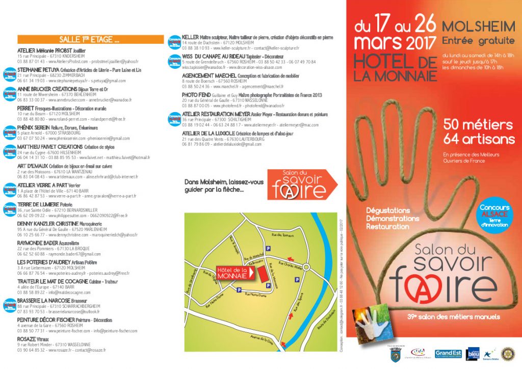 Salon du savoir faire Molsheim