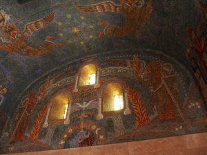 mosaïques de la chapelle Mont Sainte-Odile