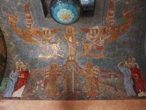 mosaïques de la chapelle Mont Sainte-Odile