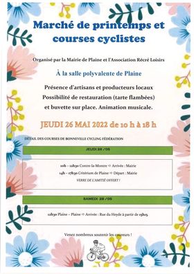 Plaine marché de Printemps