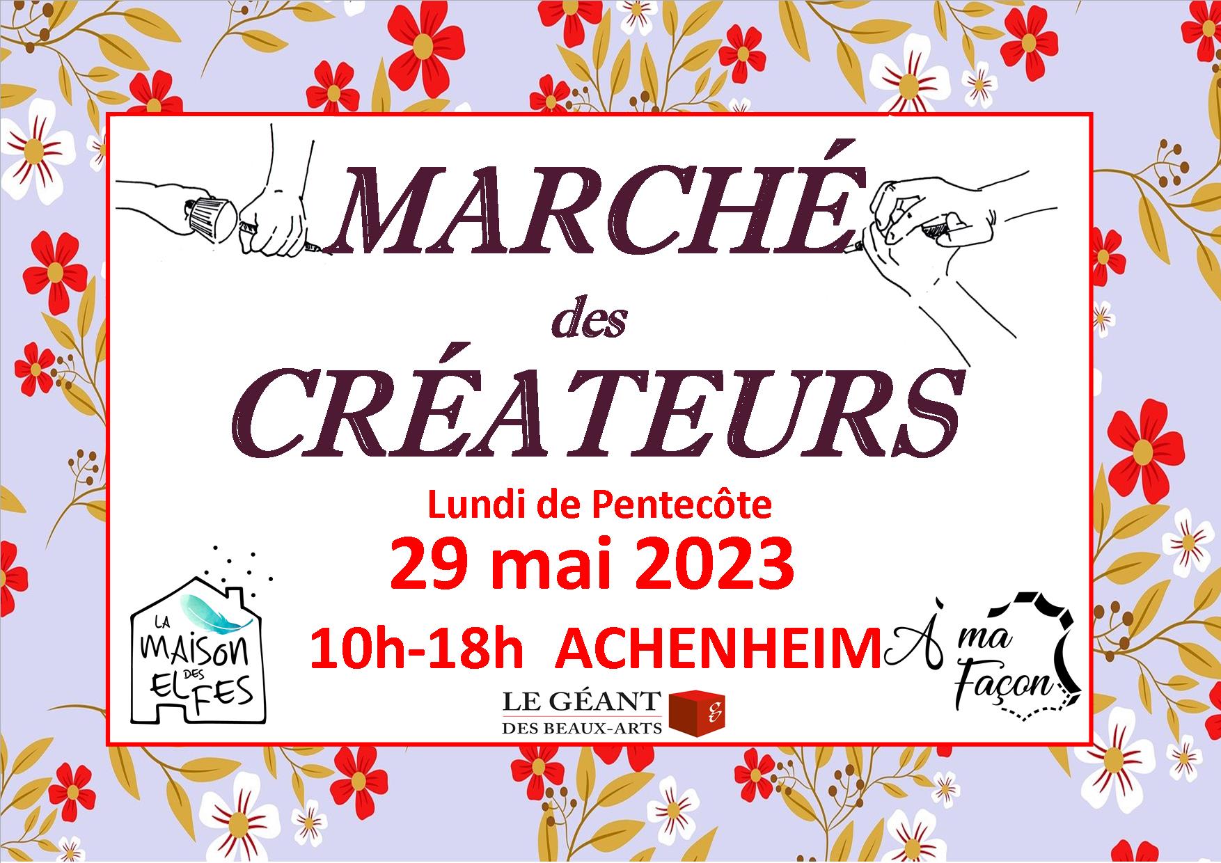 Achenheim, marché de créateurs