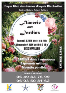 Flânerie aux jardins Bischwiller